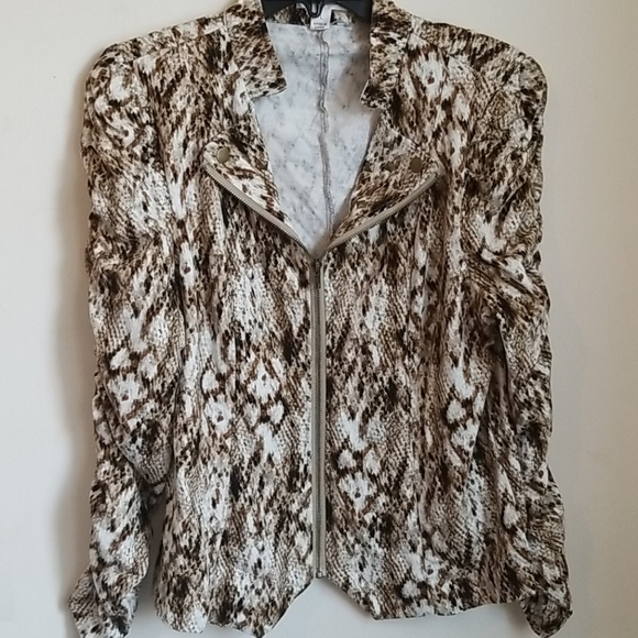 Snake patterned Jacket - Picture 2 of 6